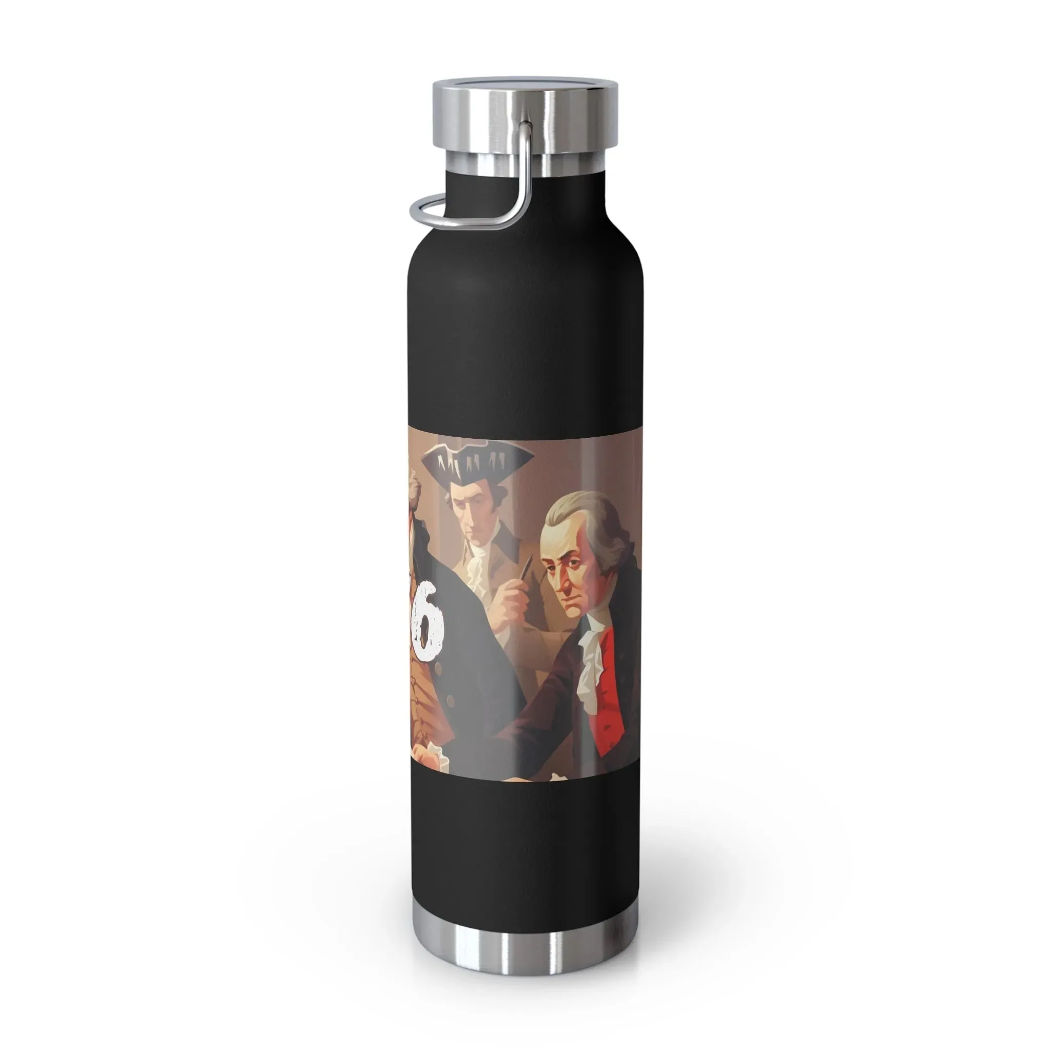 1776 Declaration of Independence Copper Vacuum Insulated Bottle, 22oz