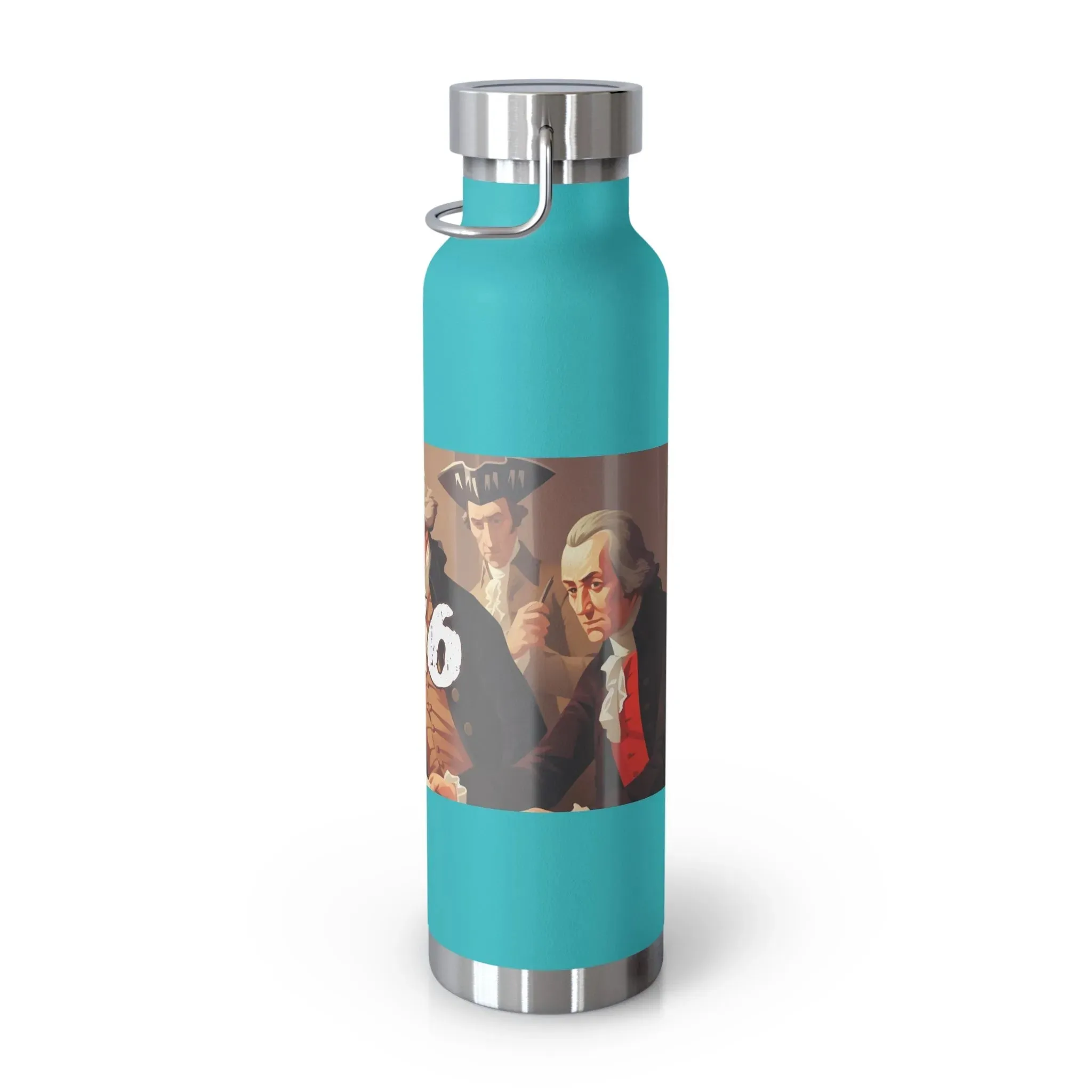 1776 Declaration of Independence Copper Vacuum Insulated Bottle, 22oz