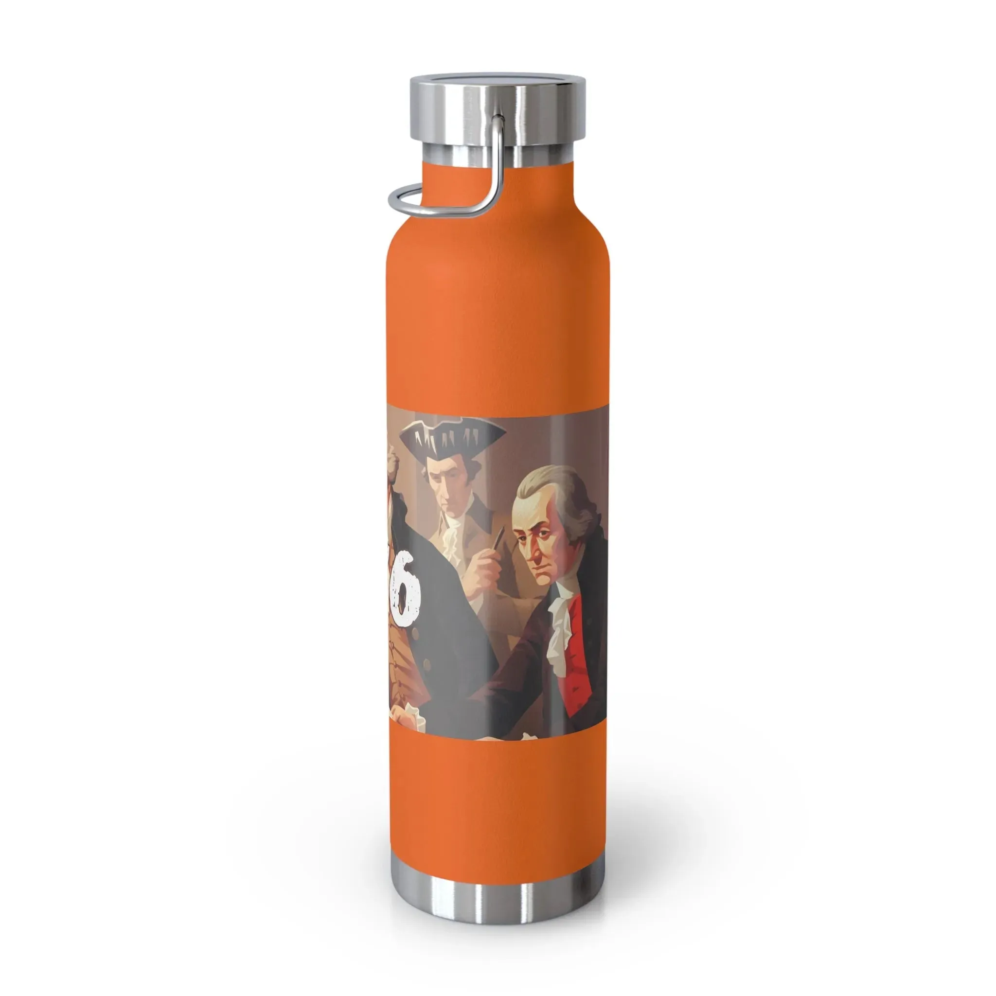 1776 Declaration of Independence Copper Vacuum Insulated Bottle, 22oz