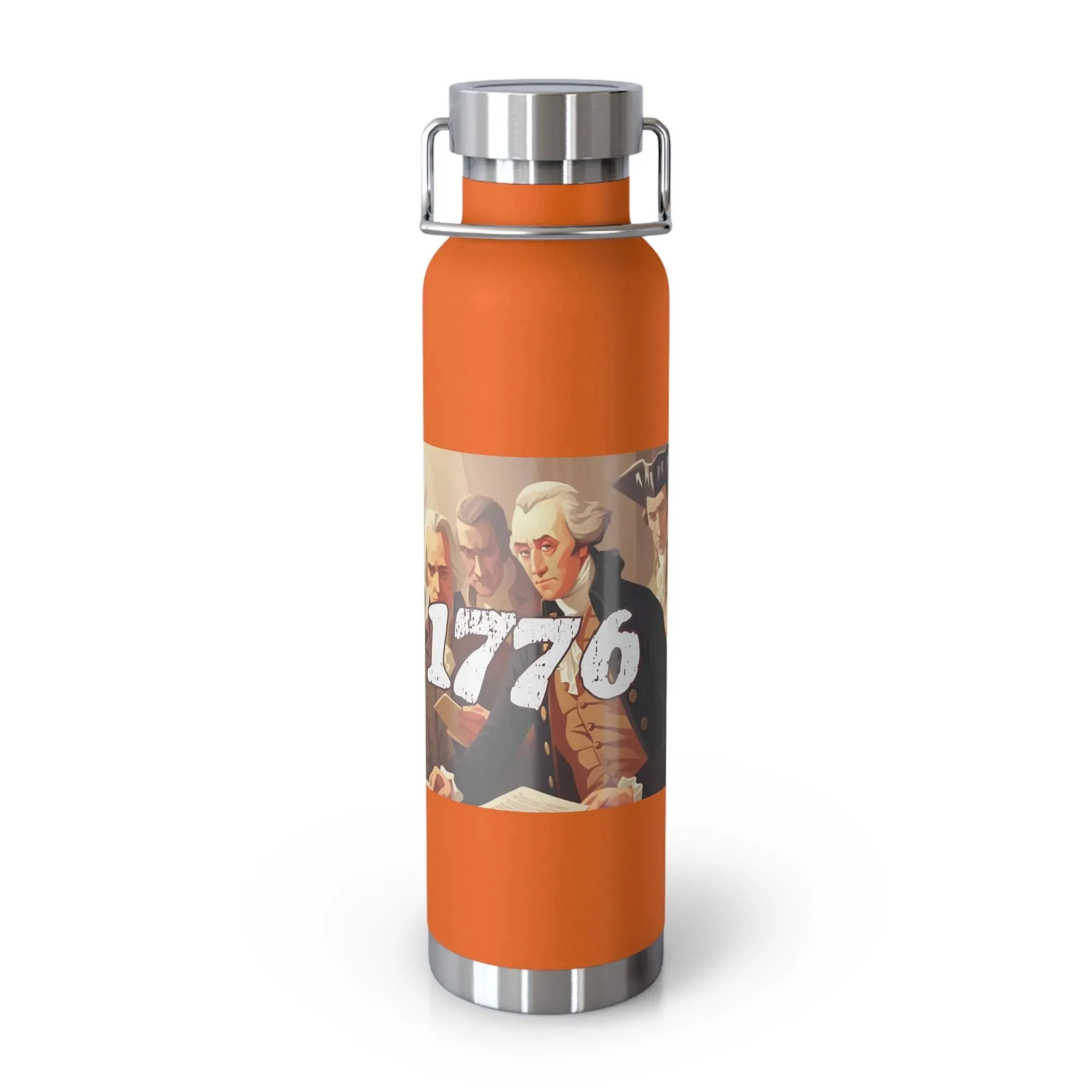 1776 Declaration of Independence Copper Vacuum Insulated Bottle, 22oz