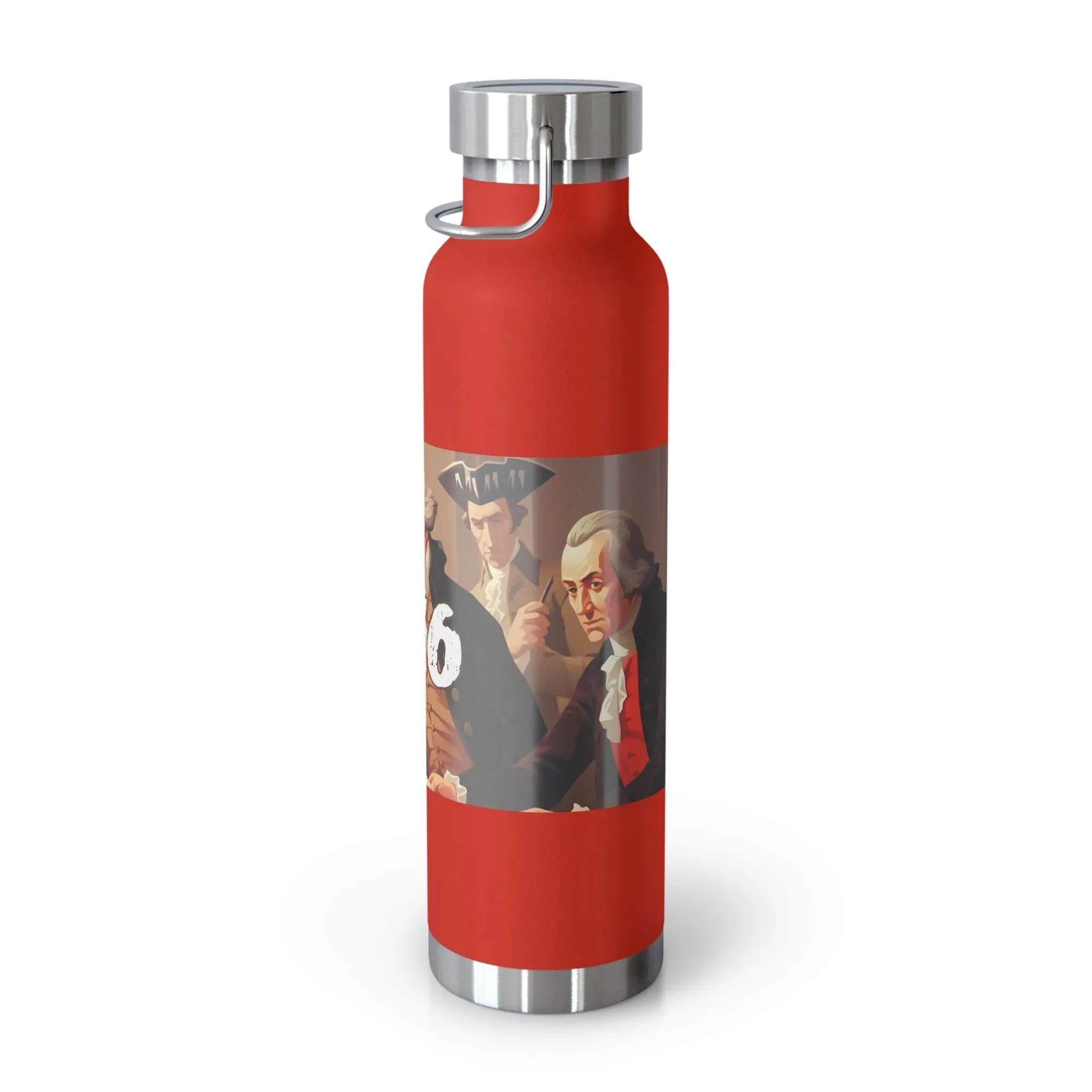 1776 Declaration of Independence Copper Vacuum Insulated Bottle, 22oz