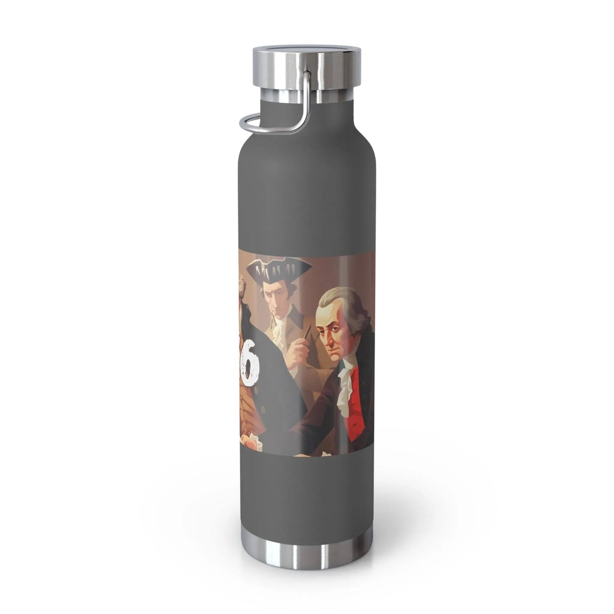 1776 Declaration of Independence Copper Vacuum Insulated Bottle, 22oz