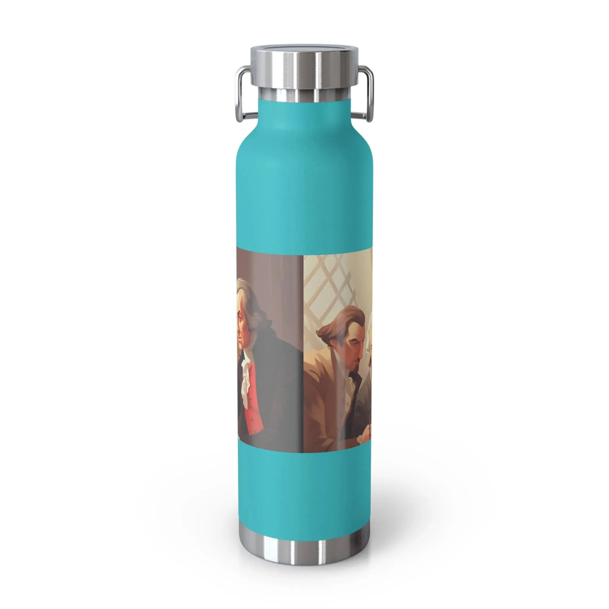 1776 Declaration of Independence Copper Vacuum Insulated Bottle, 22oz