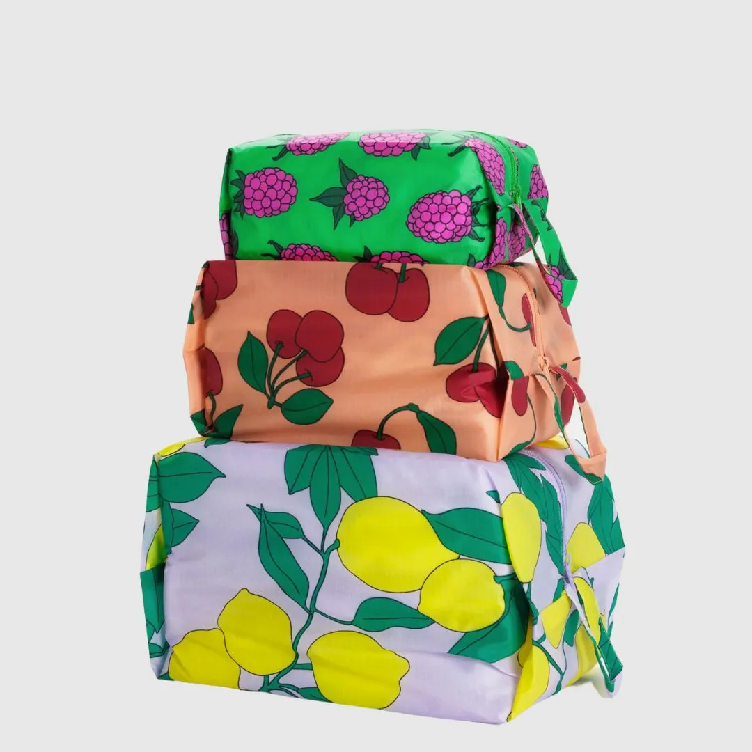 3D Travel Zip Set (Sunshine Fruit)