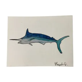 4.25"X5.5" MARLIN Postcard