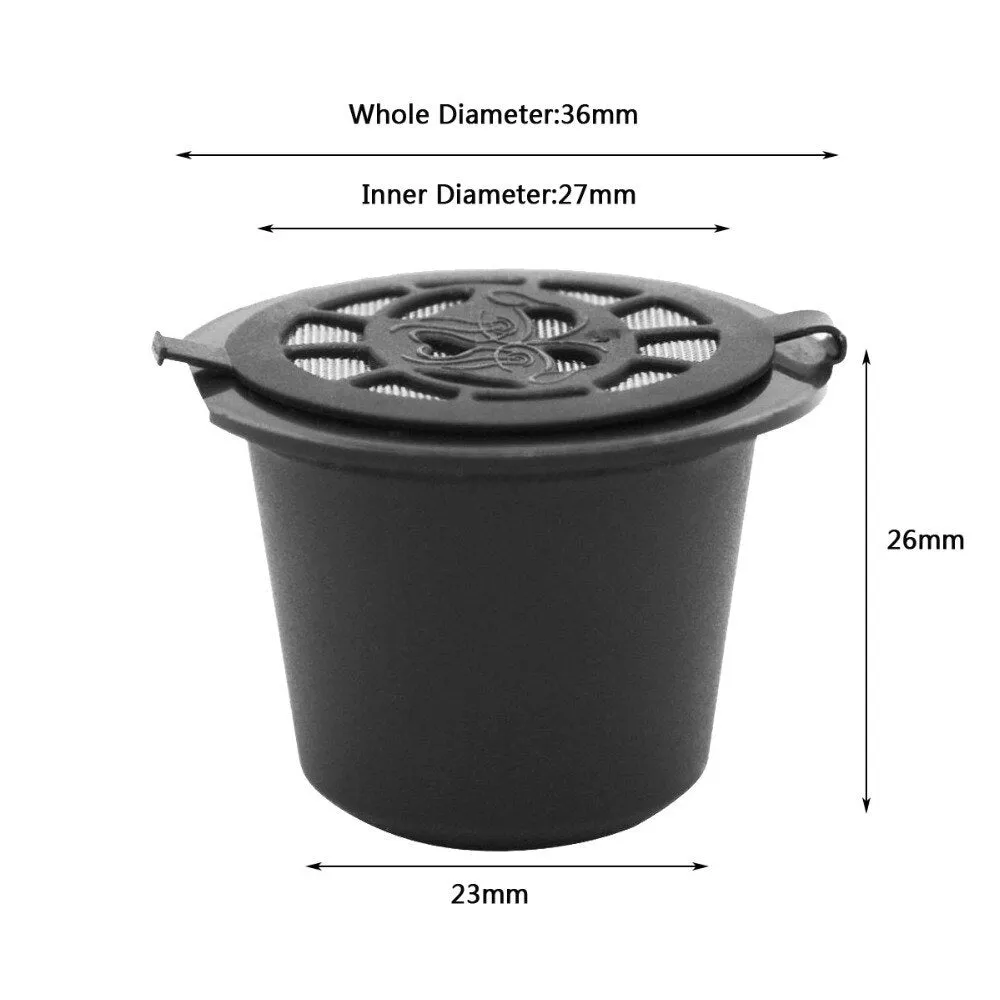 6PCS Reusable Nespresso Coffee Capsules Cup