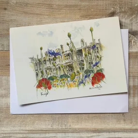 A5 Wilkes Building, King's College Greetings Card