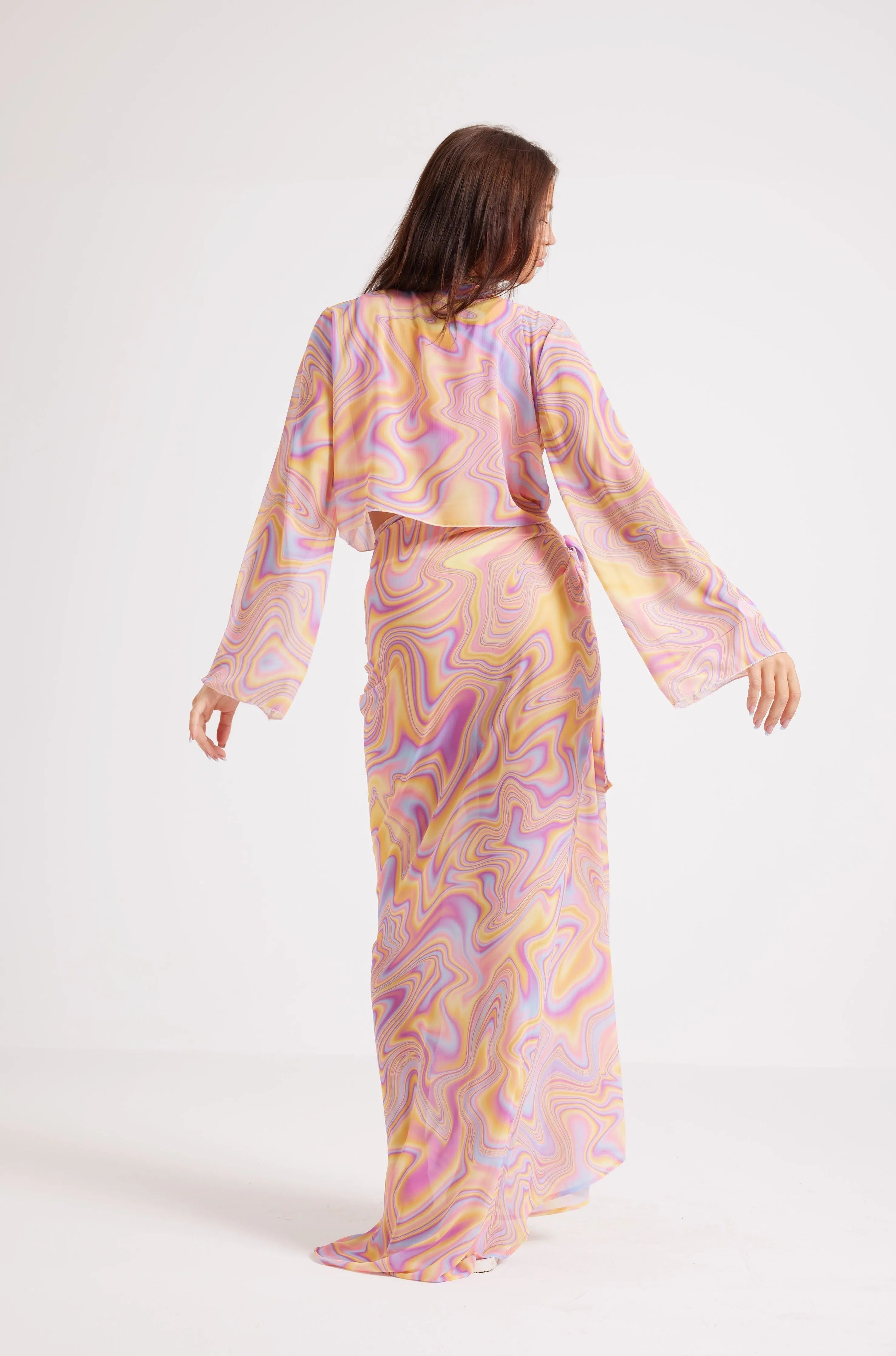 ABSTRACT BEAUTY SARONG