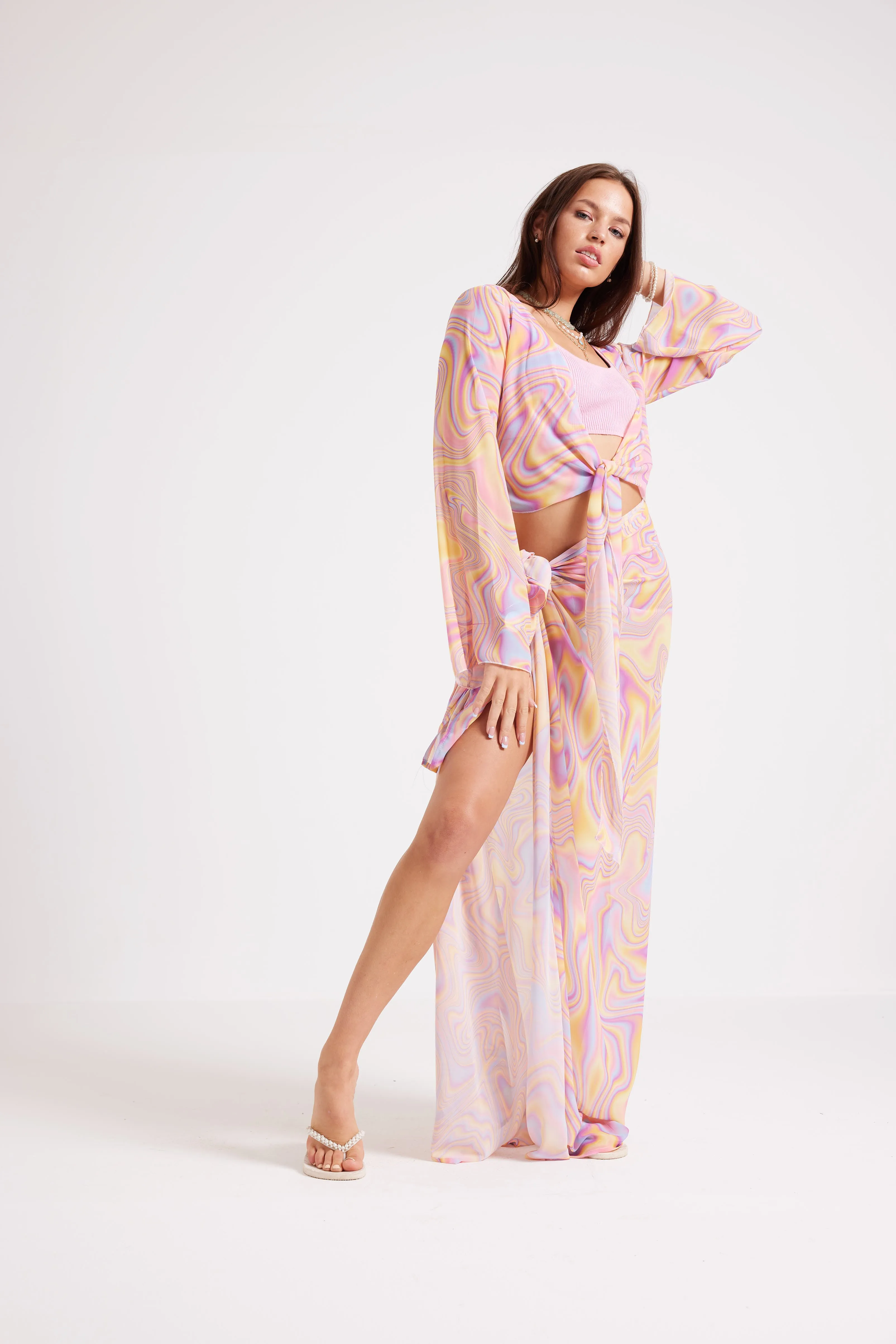 ABSTRACT BEAUTY SARONG