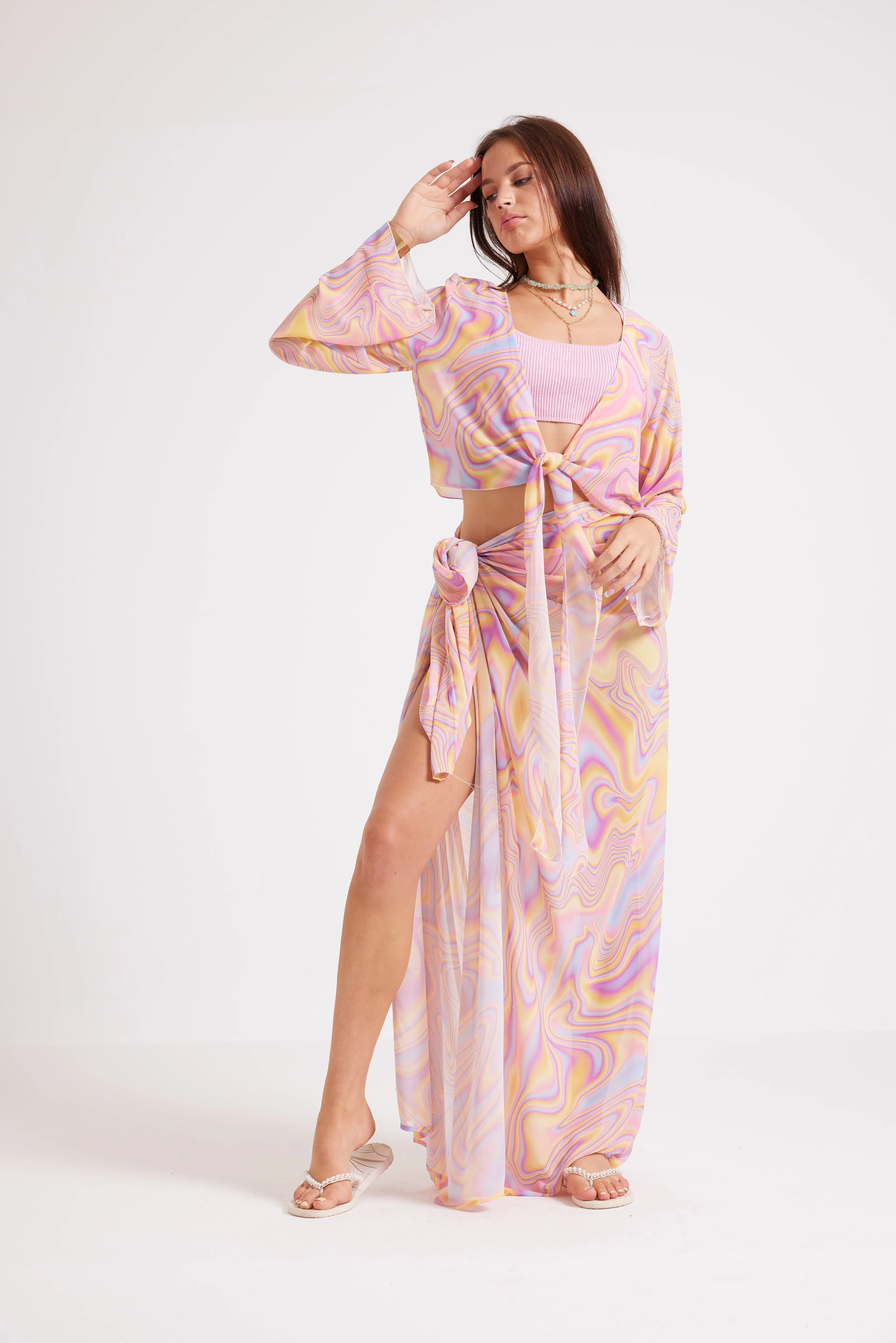 ABSTRACT BEAUTY SARONG