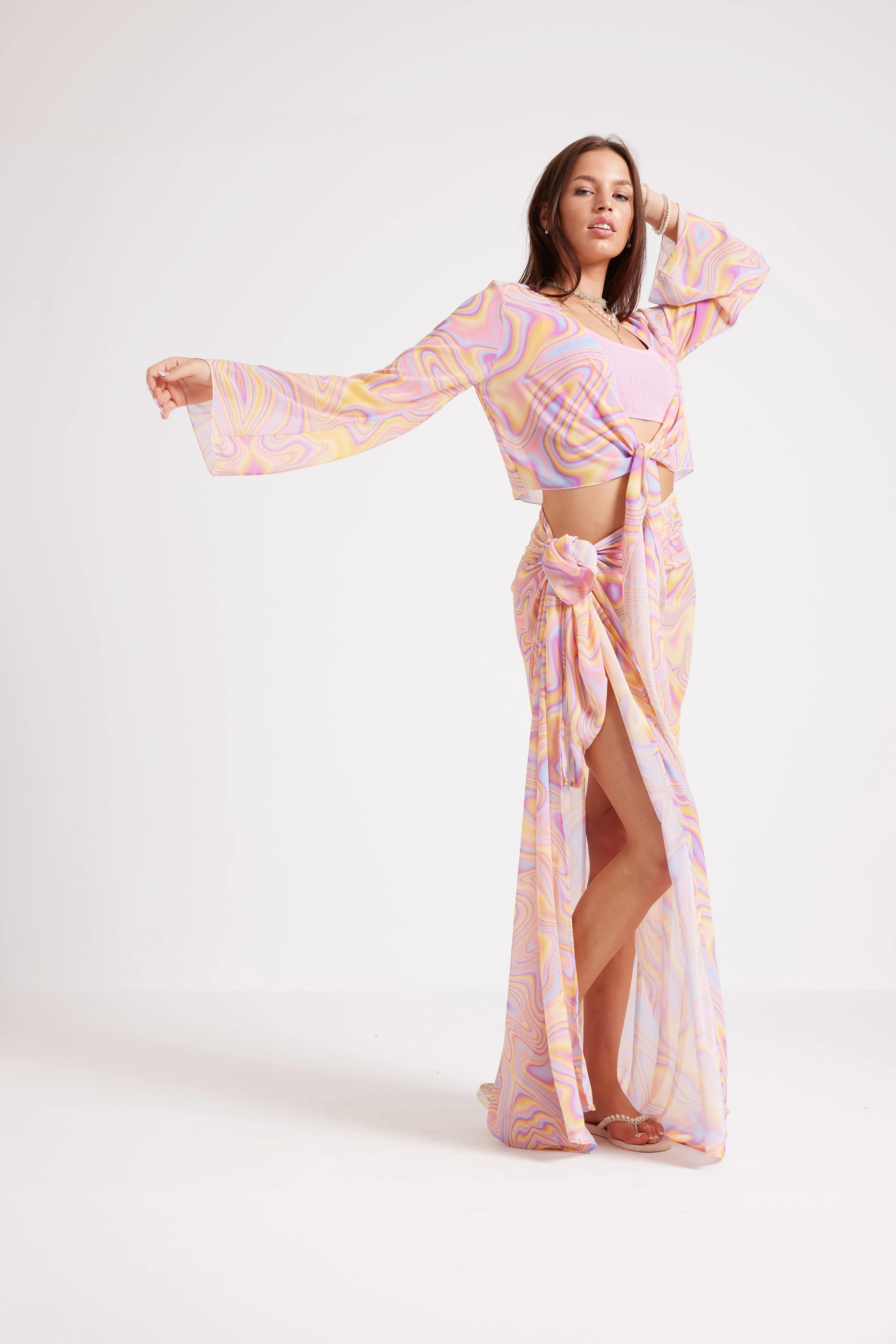 ABSTRACT BEAUTY SARONG