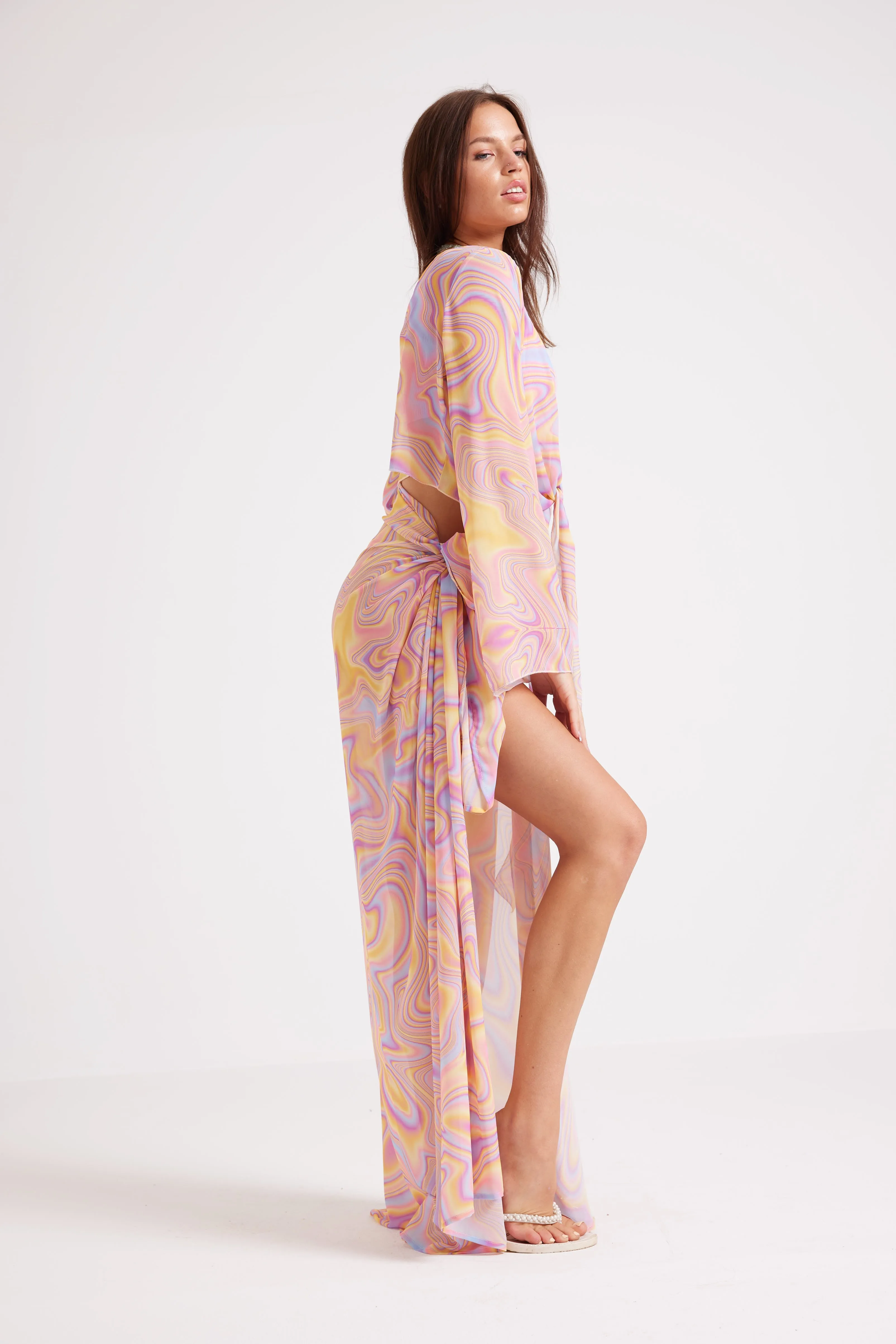 ABSTRACT BEAUTY SARONG