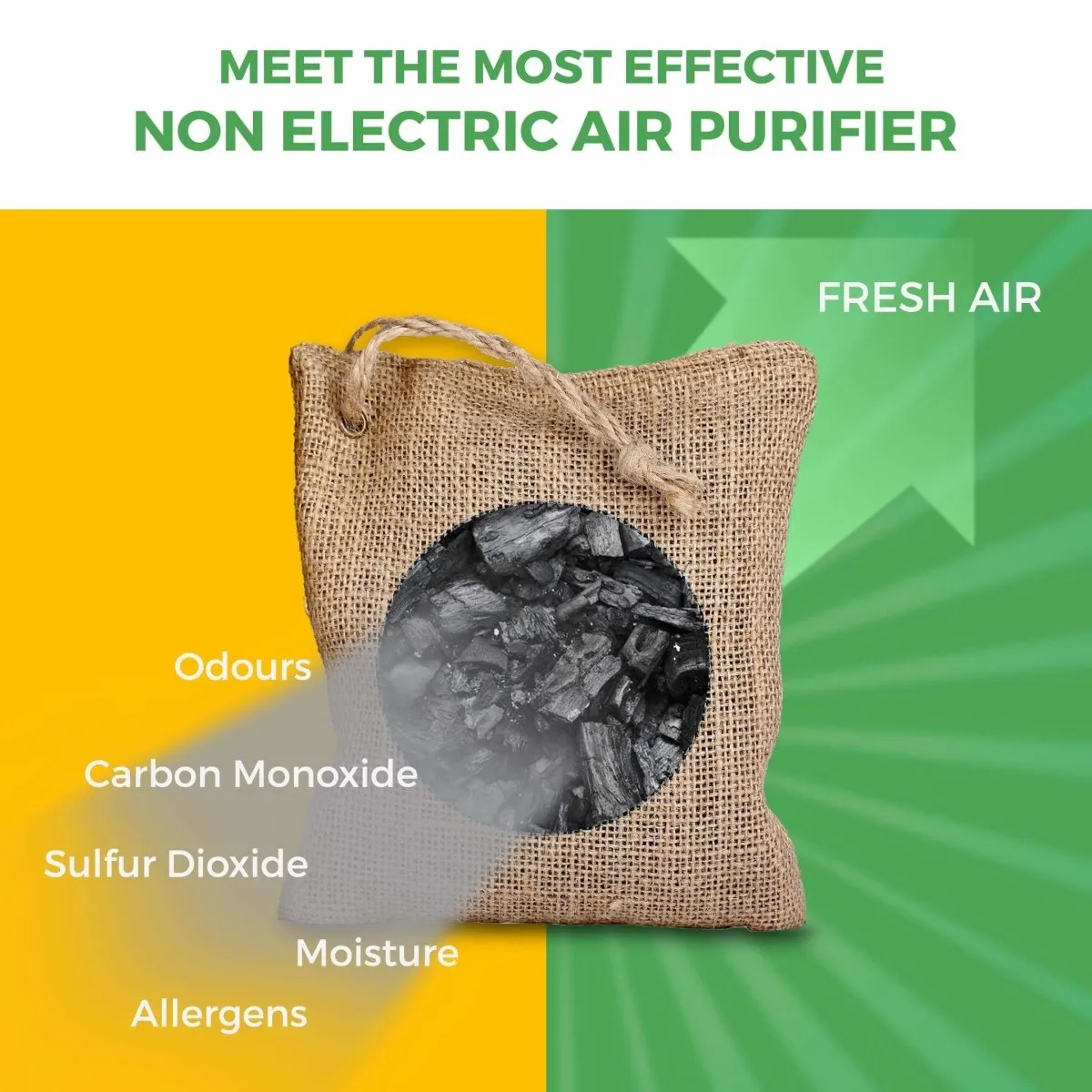 Activated Charcoal Odour Absorber & Dehumidifier
