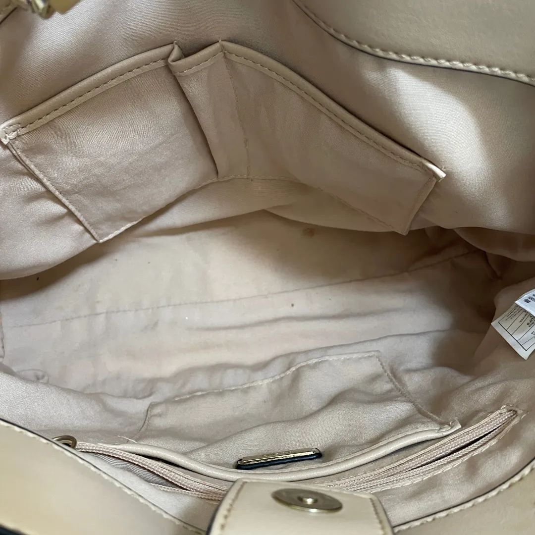 ALDO Beige Quilted Large Shoulder Bag | Pre Loved |