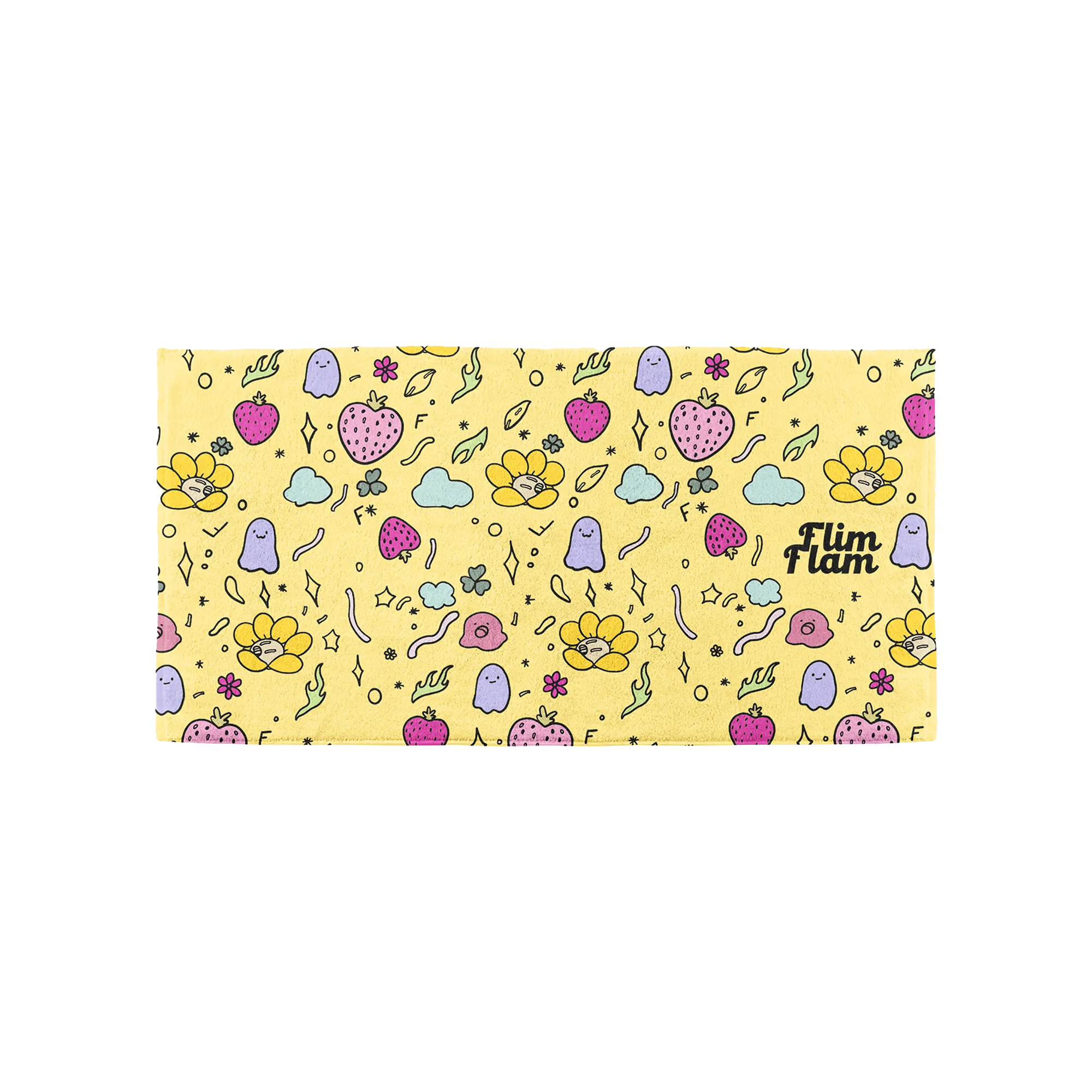 All Over Print Flim Flam Beach Towel