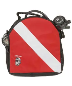 Armor Dive Flag Padded Scuba Diving Regulator Bag