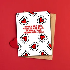 As Told By Ellie - Premarital Sex Valentine's Day Card