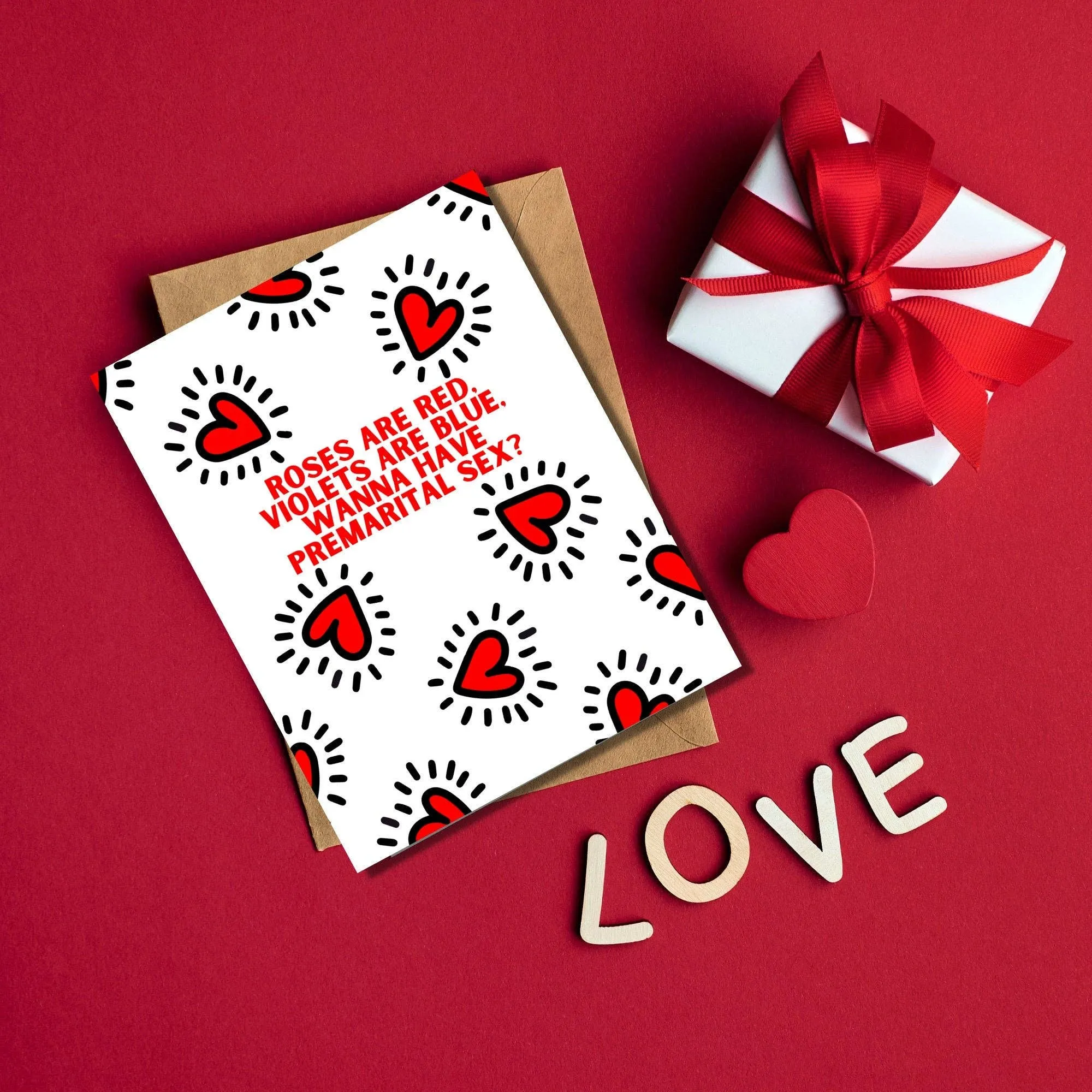 As Told By Ellie - Premarital Sex Valentine's Day Card