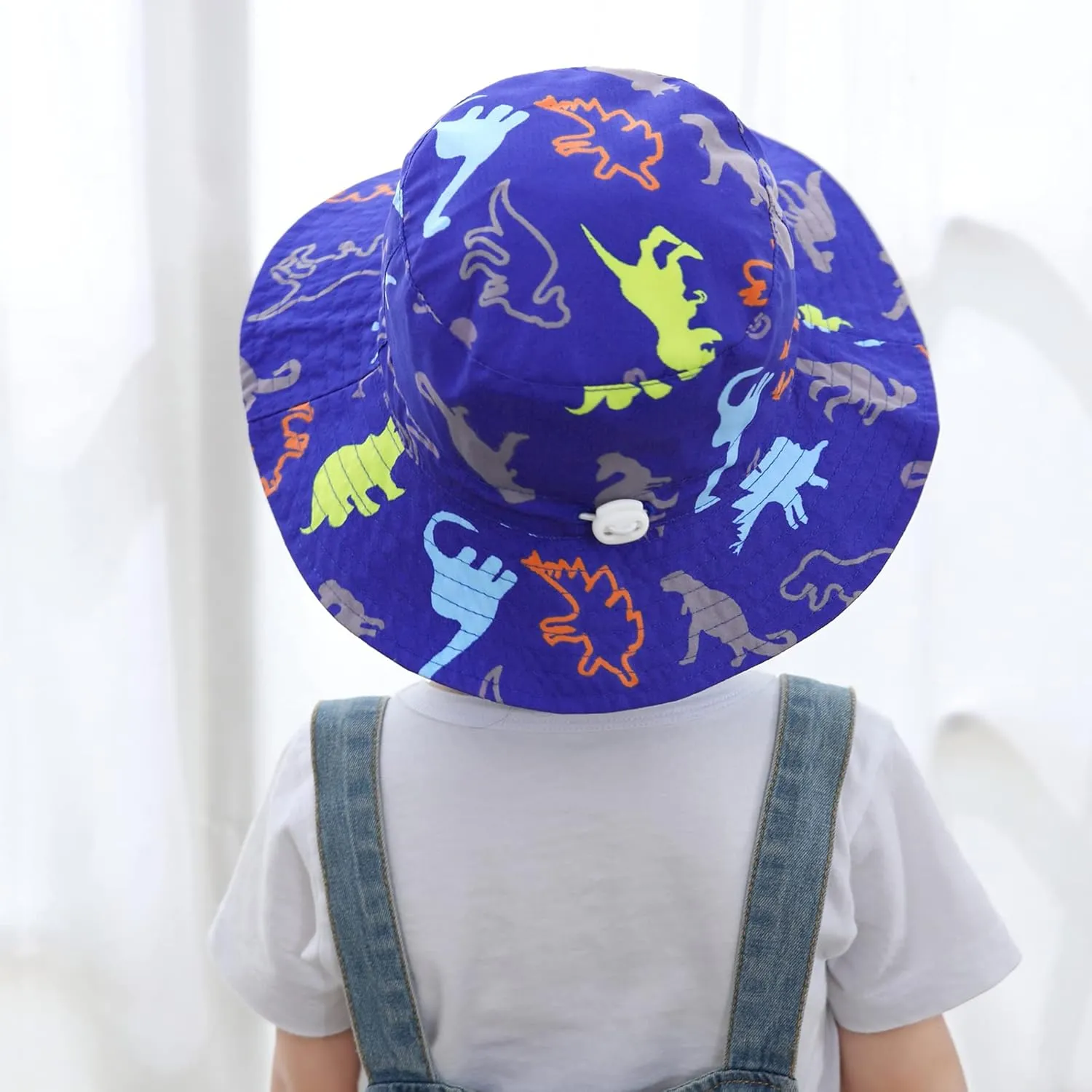 Baby Sun Hat Toddler Summer UPF 50  Sun Protection Baby Boy Girls Hats Beach Hats Wide Brim Adjustable Bucket Hat