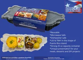Premium Puerto Rican-Themed Storage Tray Shaped Like Puerto Rico