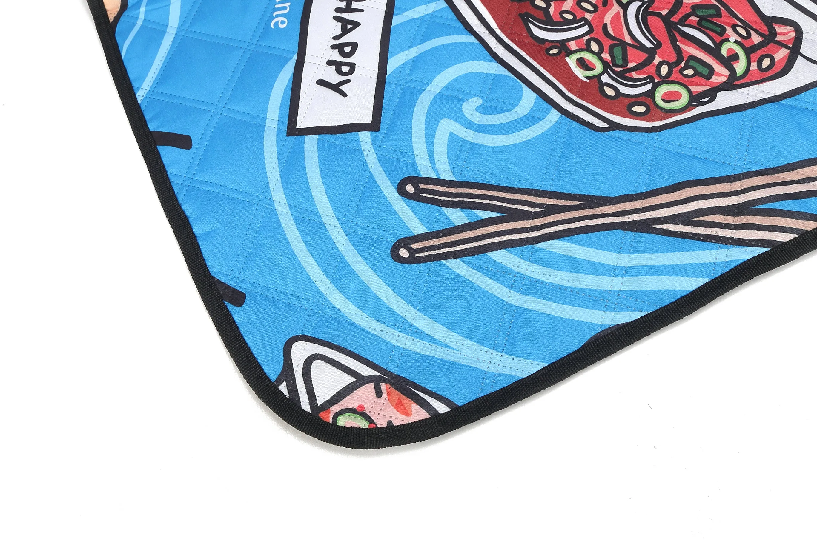 Beach Mat Poke Competition Blue