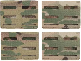 Belt Molle Adapter, Versatile Insert System Removable Molle Panels for 2 Tactical Belt and Loop Surface 4 Pack