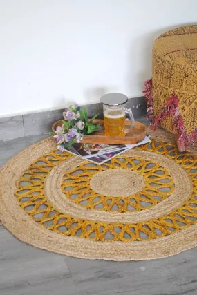 BENZAL -  ROUND JUTE RUG