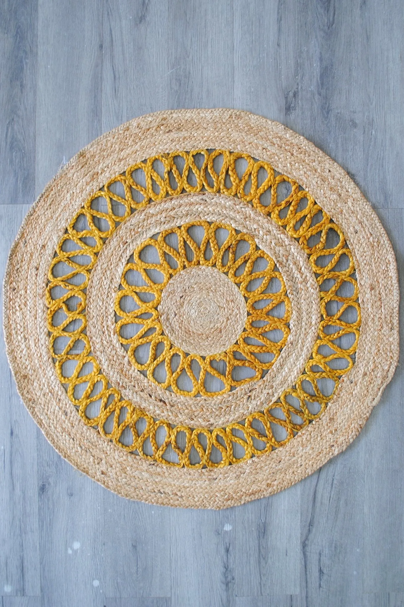 BENZAL -  ROUND JUTE RUG