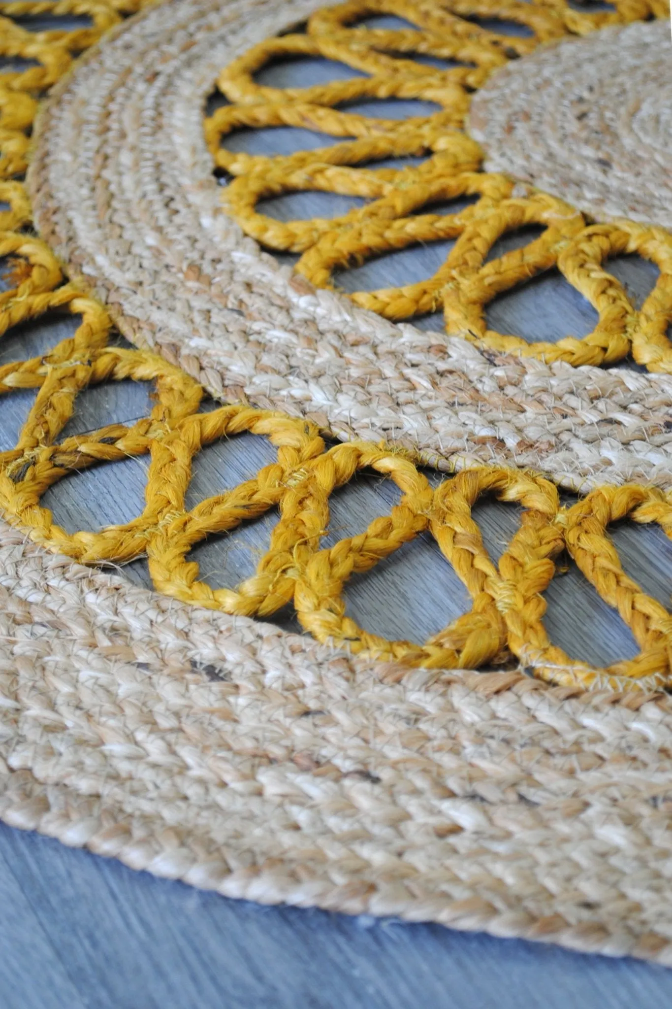 BENZAL -  ROUND JUTE RUG