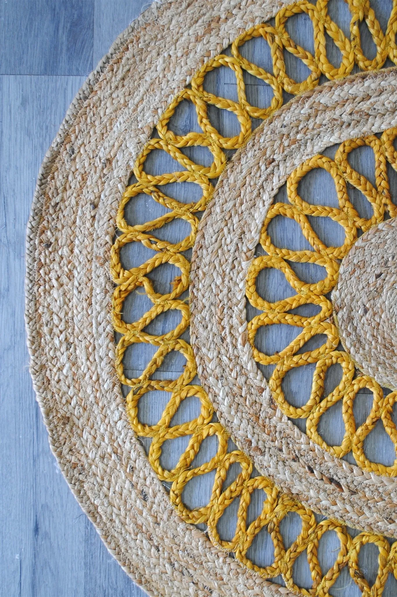 BENZAL -  ROUND JUTE RUG