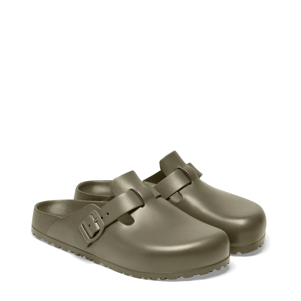 Birkenstock Women's Boston EVA Clog in Khaki Green