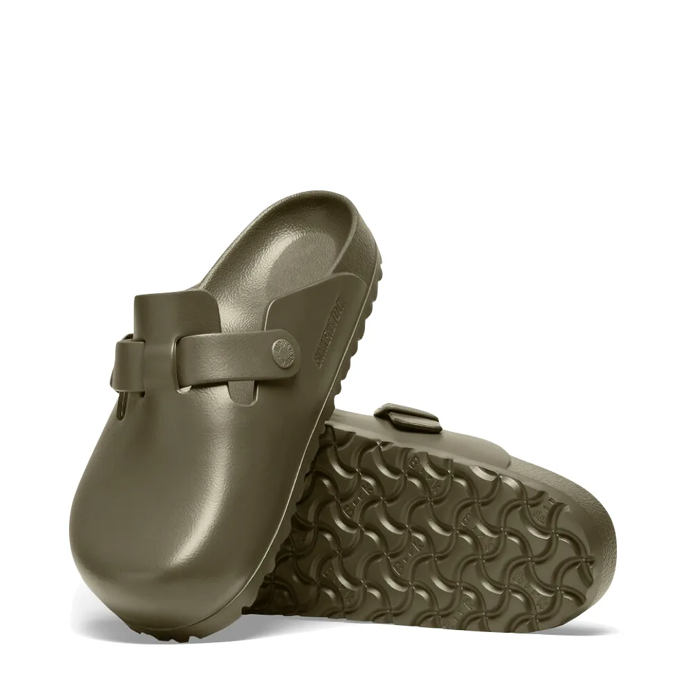 Birkenstock Women's Boston EVA Clog in Khaki Green