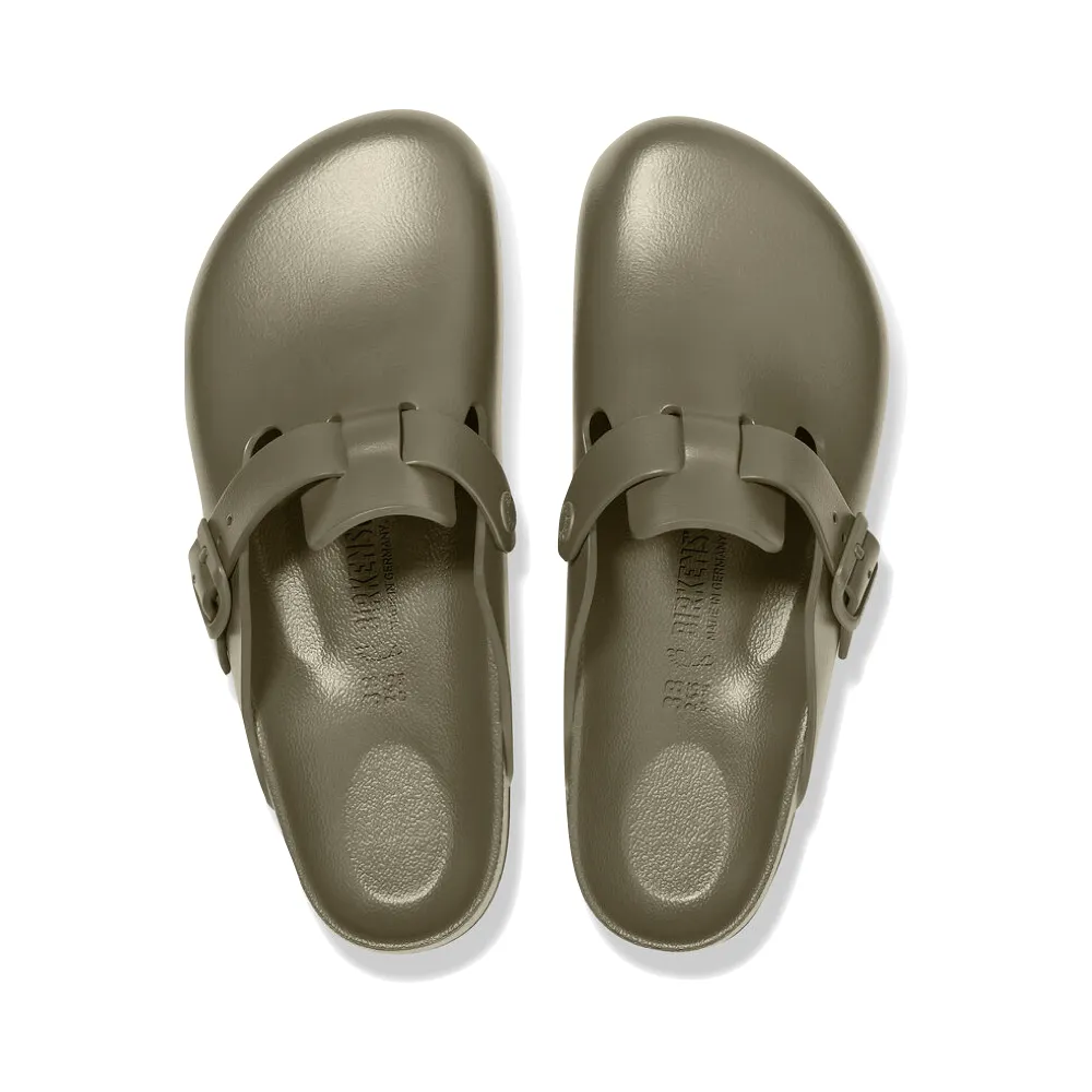 Birkenstock Women's Boston EVA Clog in Khaki Green