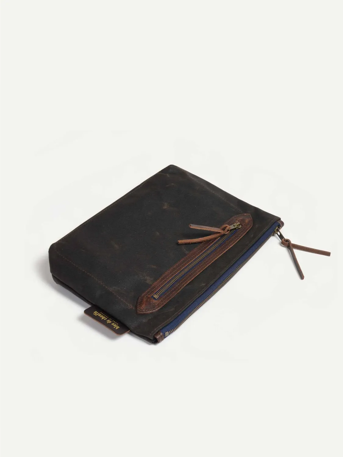 Bleu De Chauffe, Zebre Vanity Case, Khaki Wax