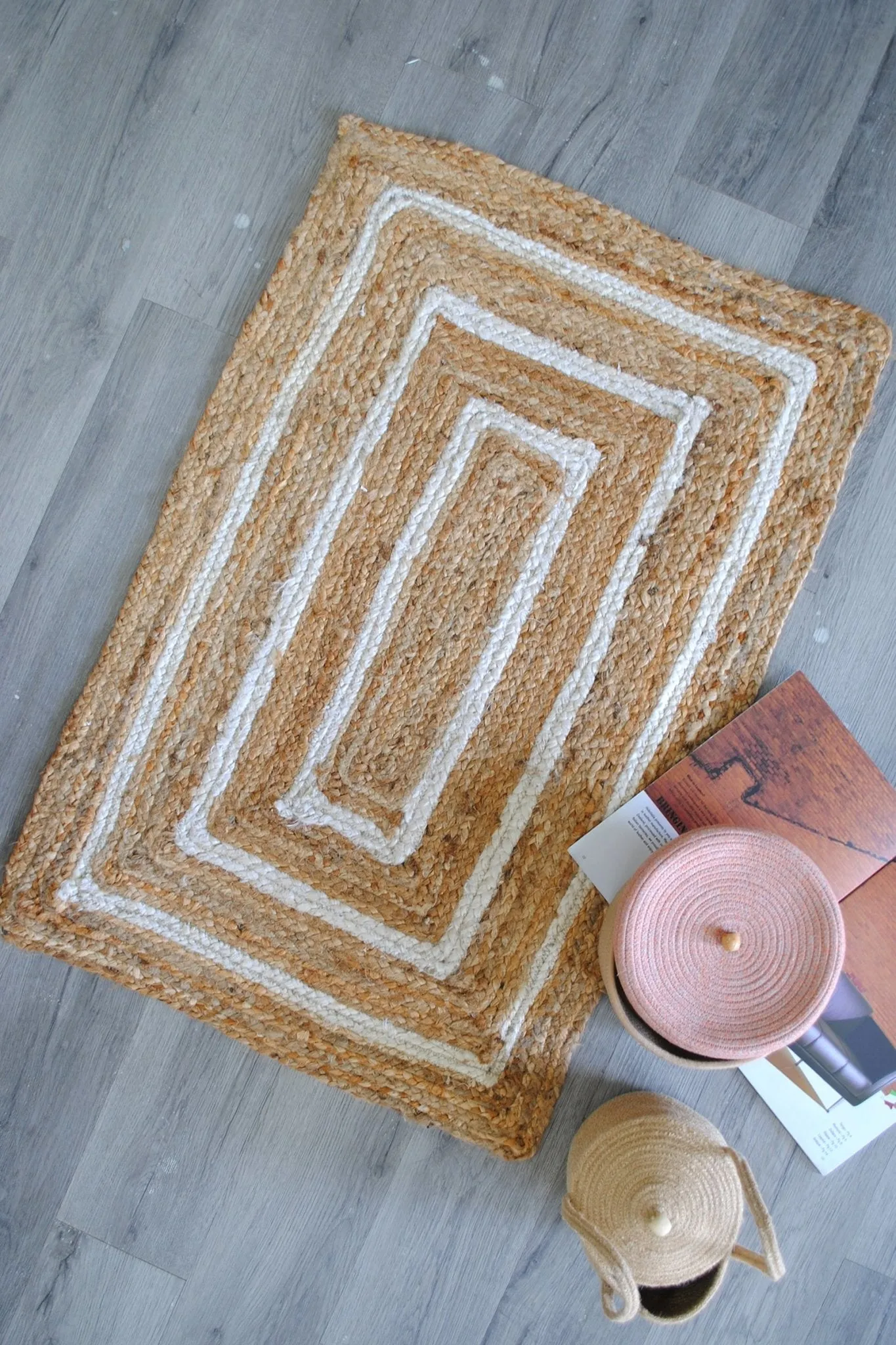 BRETON - JUTE  BRAIDED  RUG