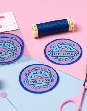 Circular Made in Me Time, Iron on Patches - Pack of 2