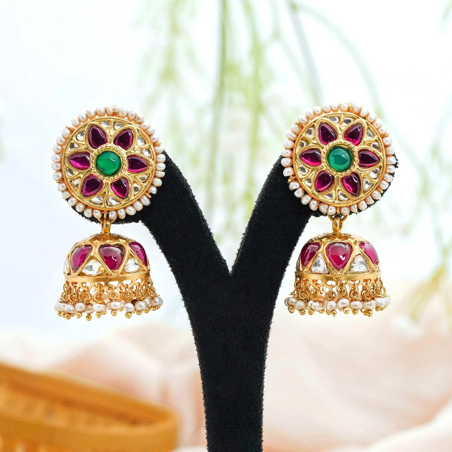 Colorful Jhumkas