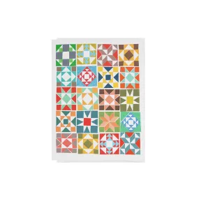 Colorful Quilt Card