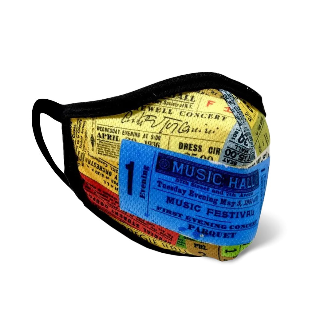 Cotton Face Mask | Historical Tickets