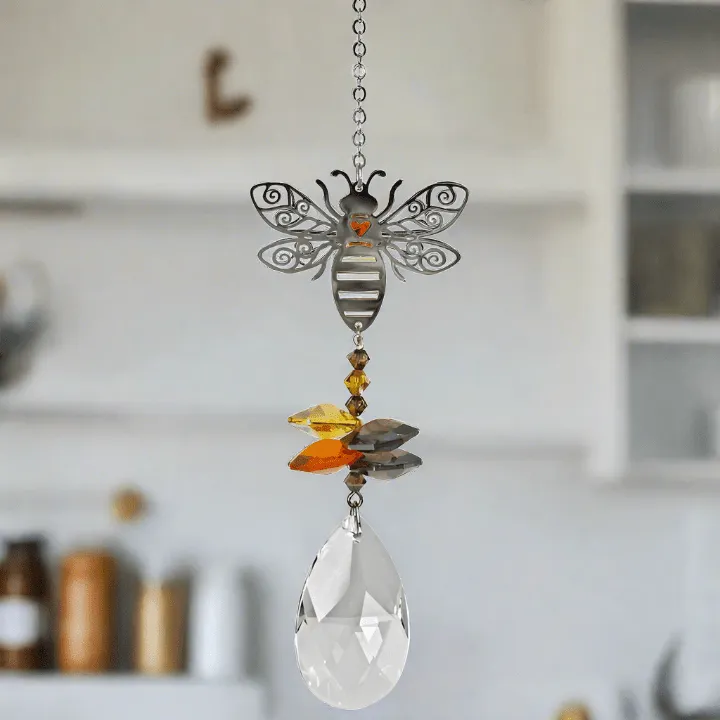 Crystal Fantasy Bee Suncatcher, 6