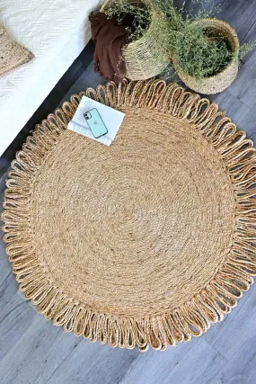 DESIRE  -  ROUND JUTE RUG