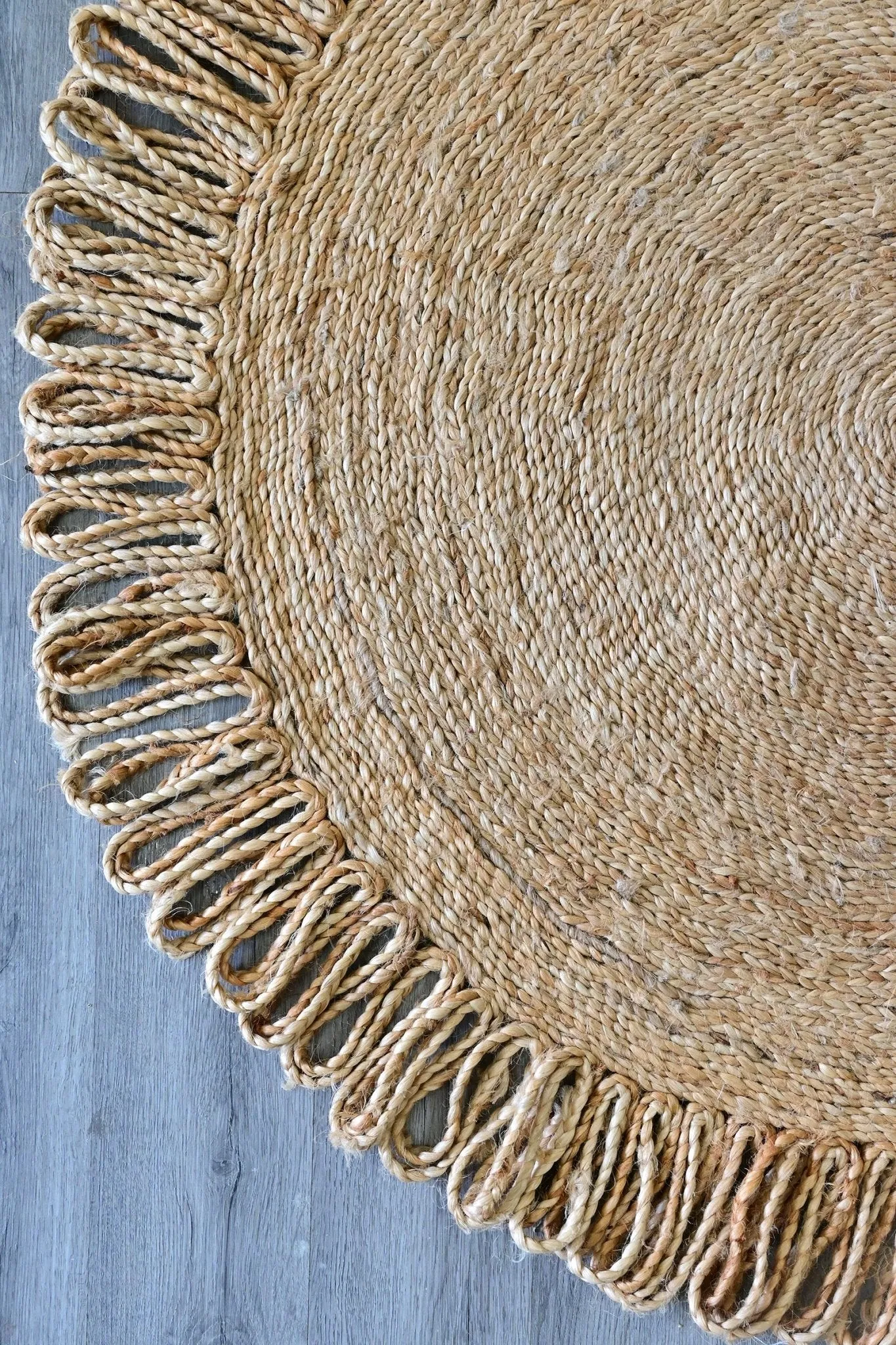 DESIRE  -  ROUND JUTE RUG