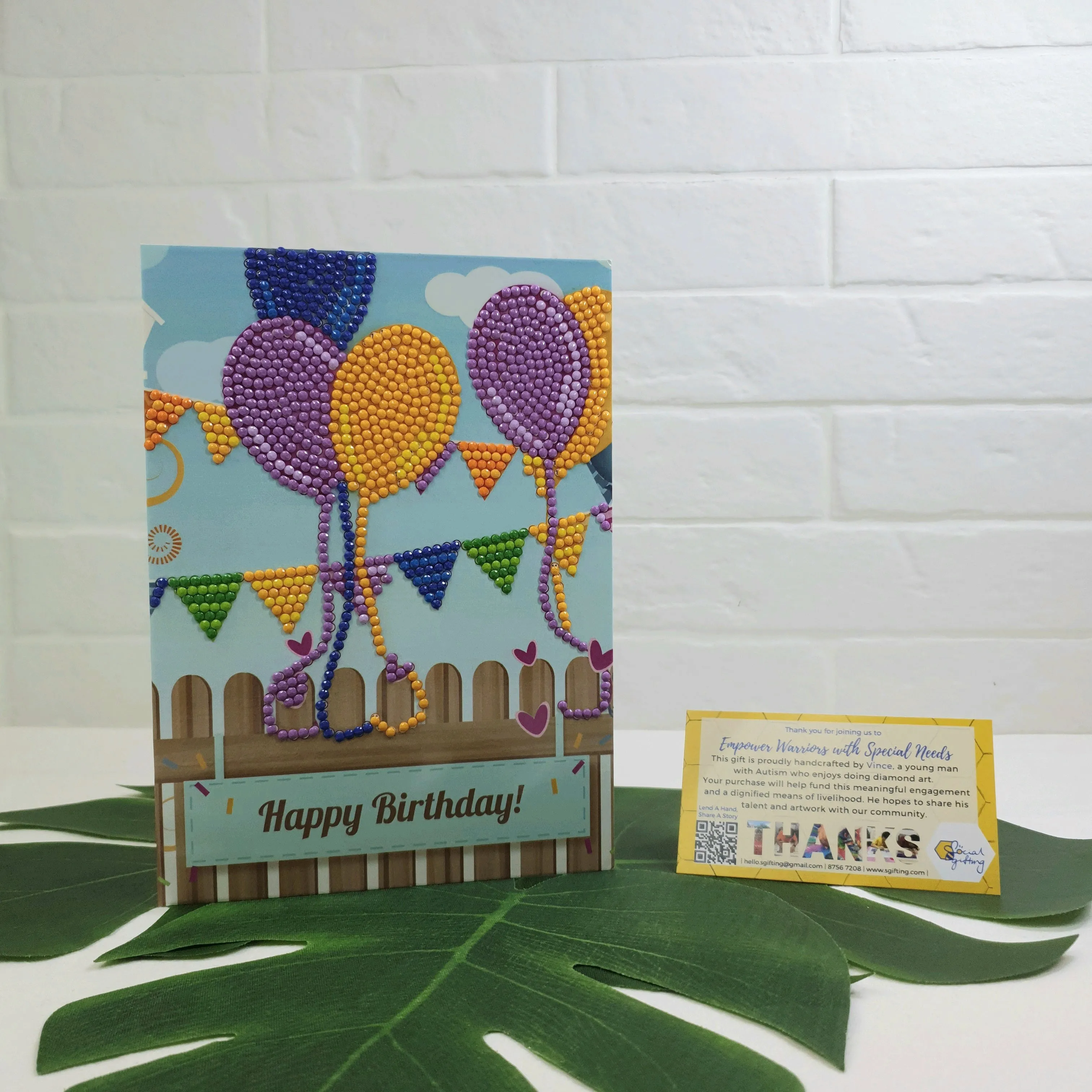 Diamond Art Birthday Cards