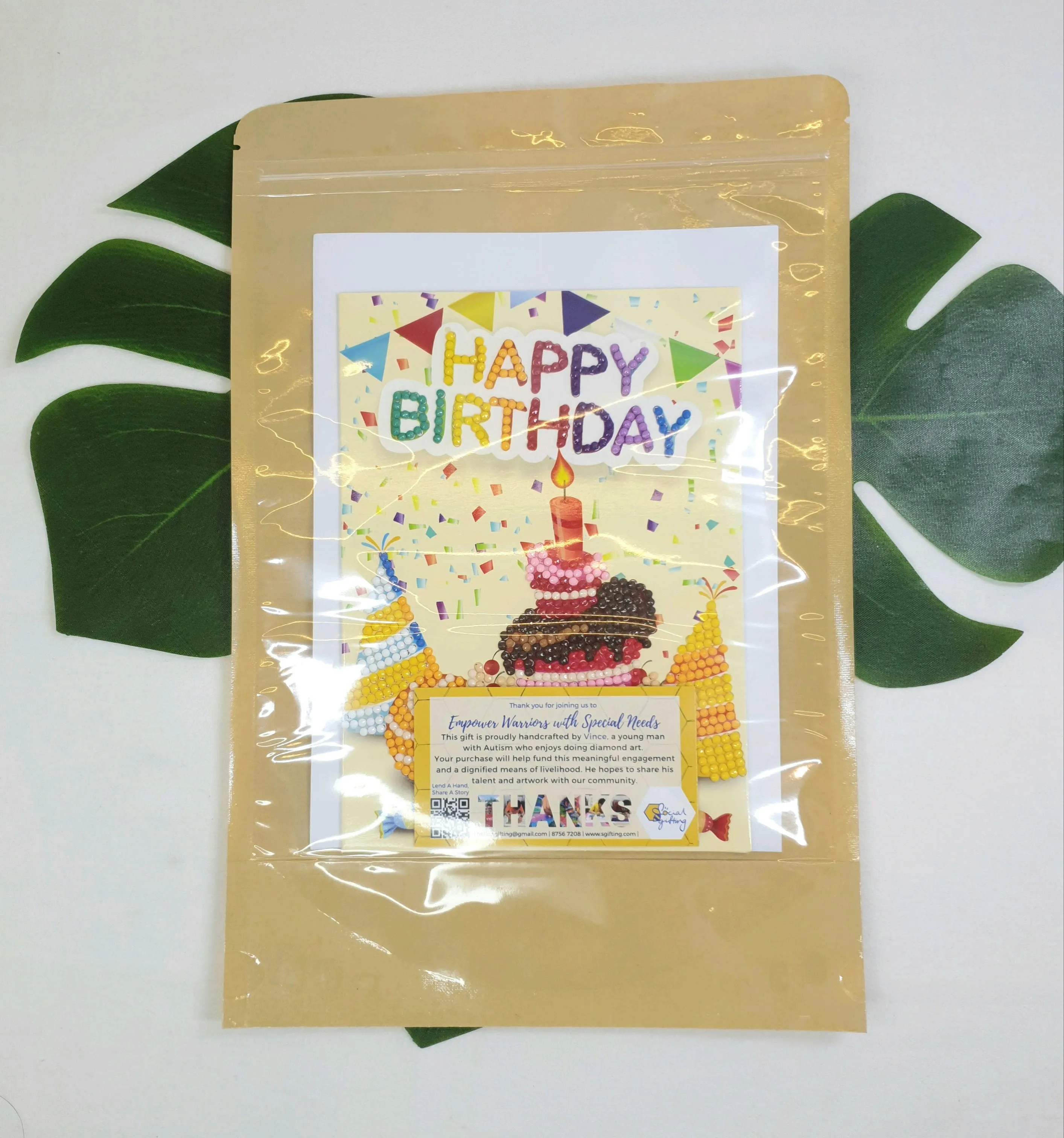 Diamond Art Birthday Cards