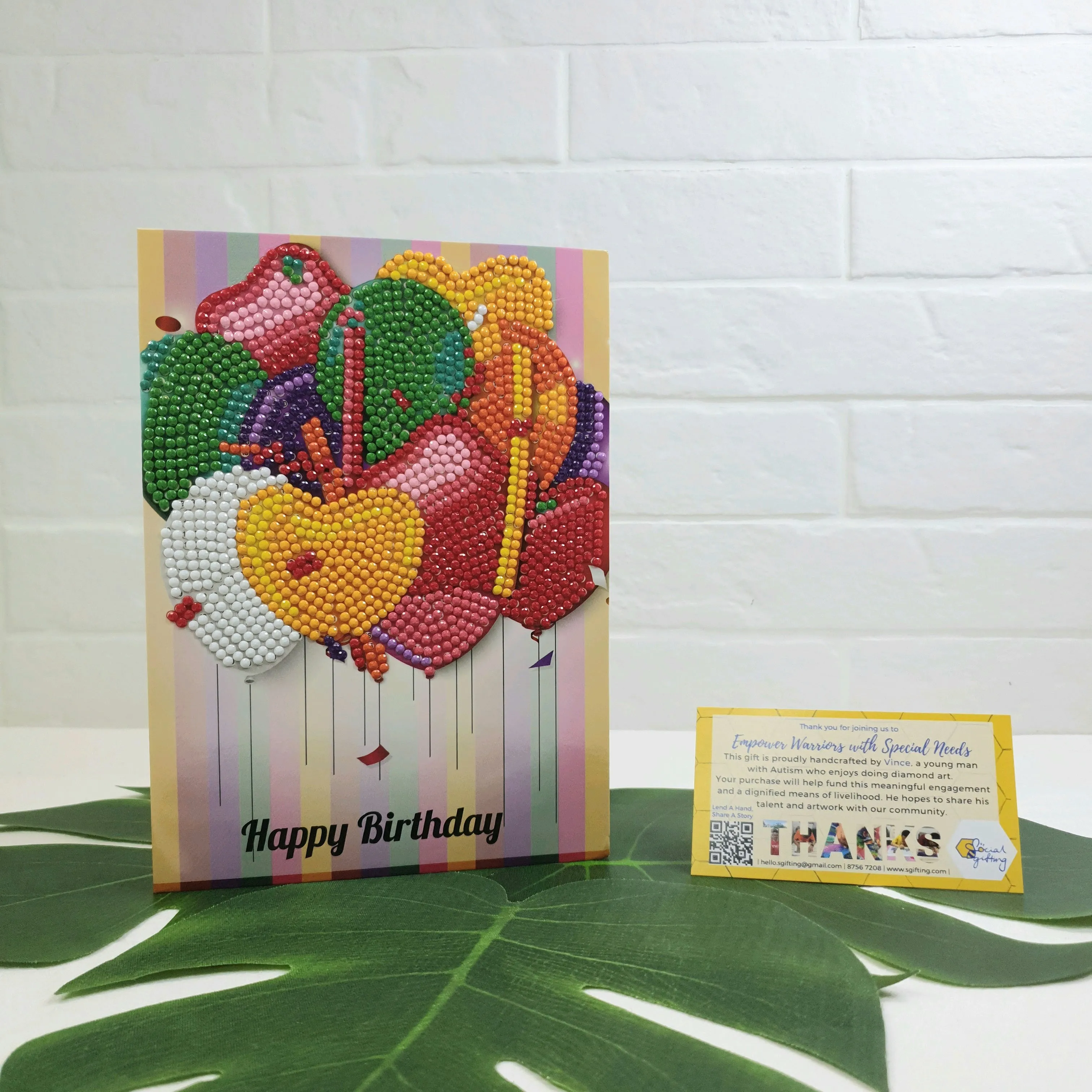 Diamond Art Birthday Cards