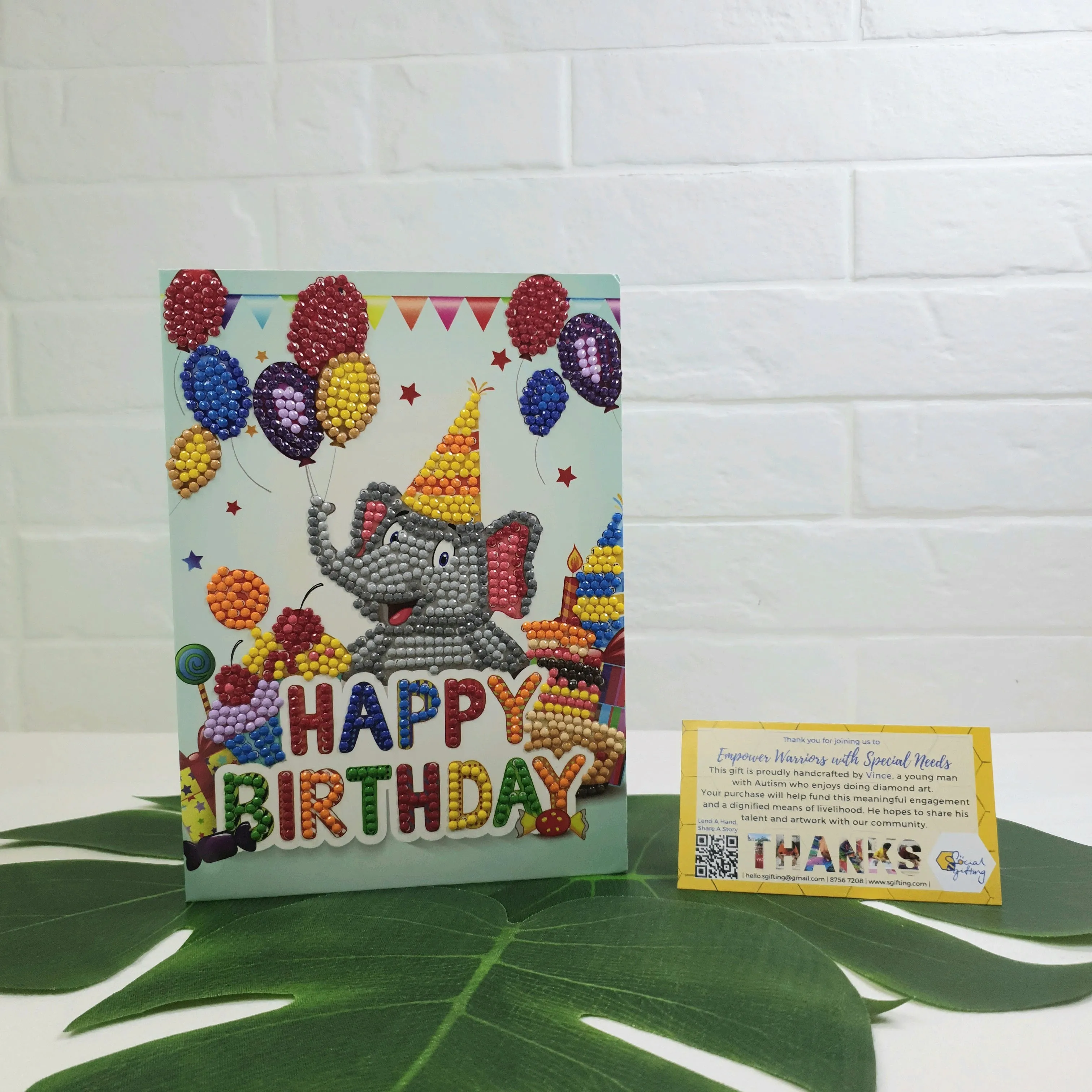Diamond Art Birthday Cards