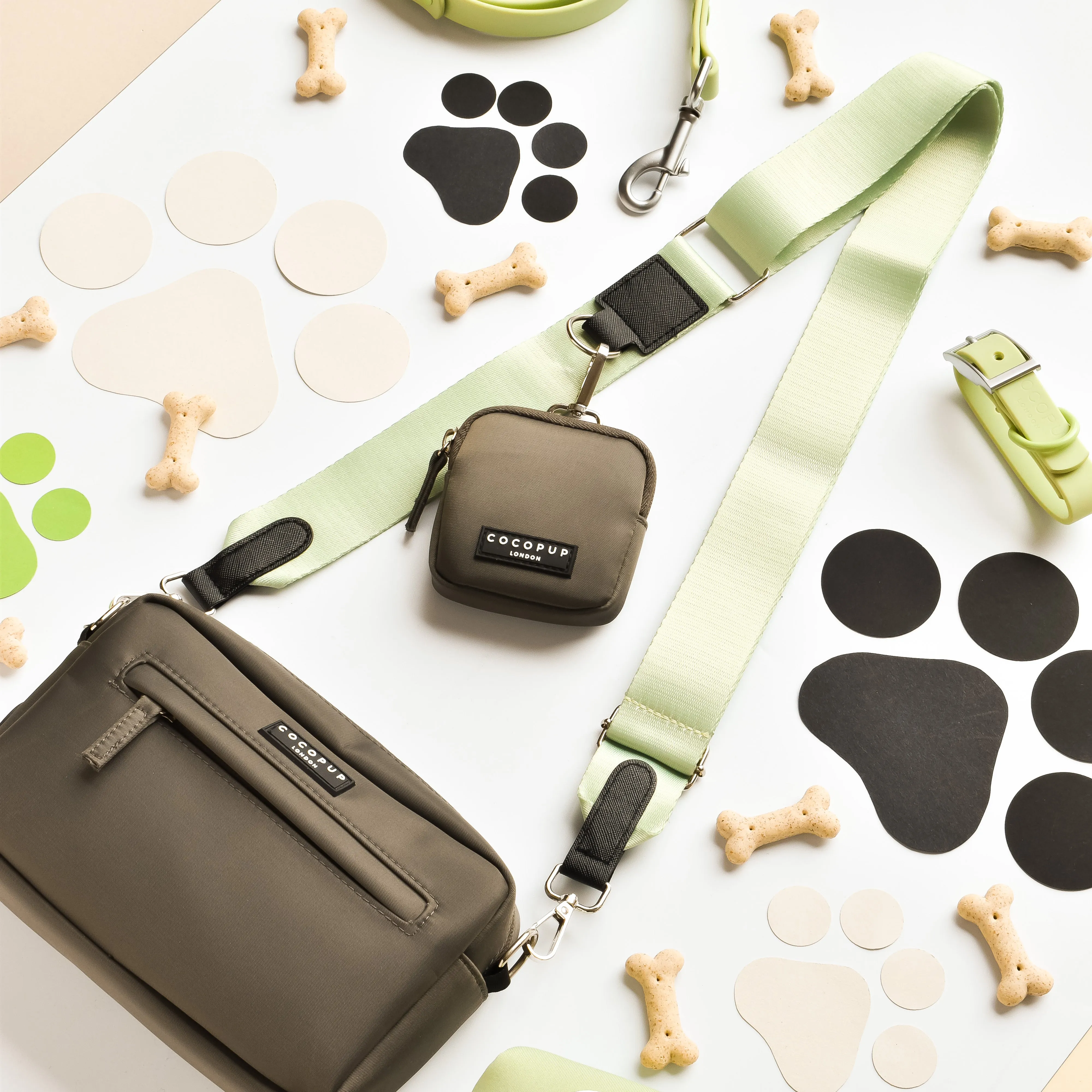Dog Walking Bag Bundle - NAKD Matcha