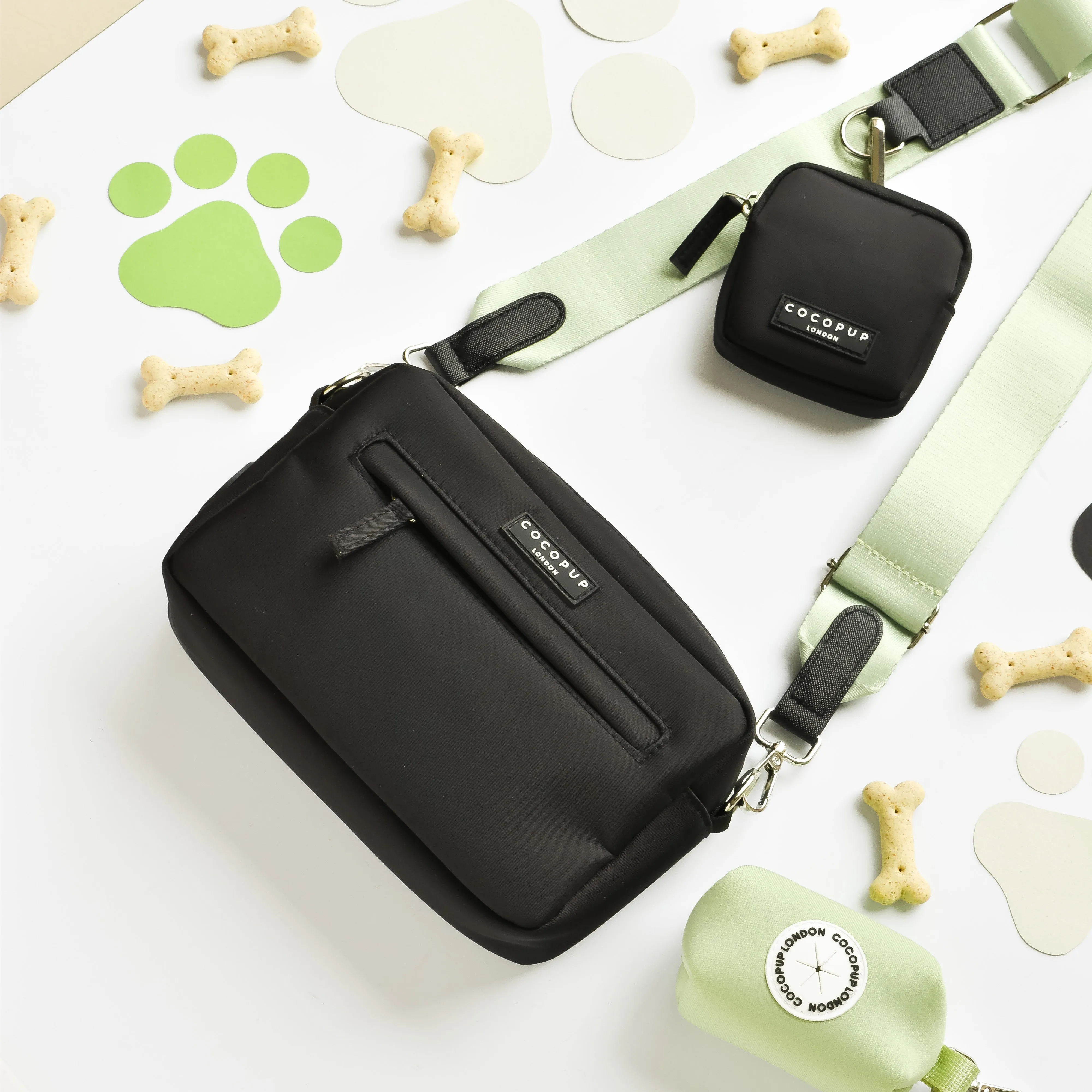 Dog Walking Bag Bundle - NAKD Matcha