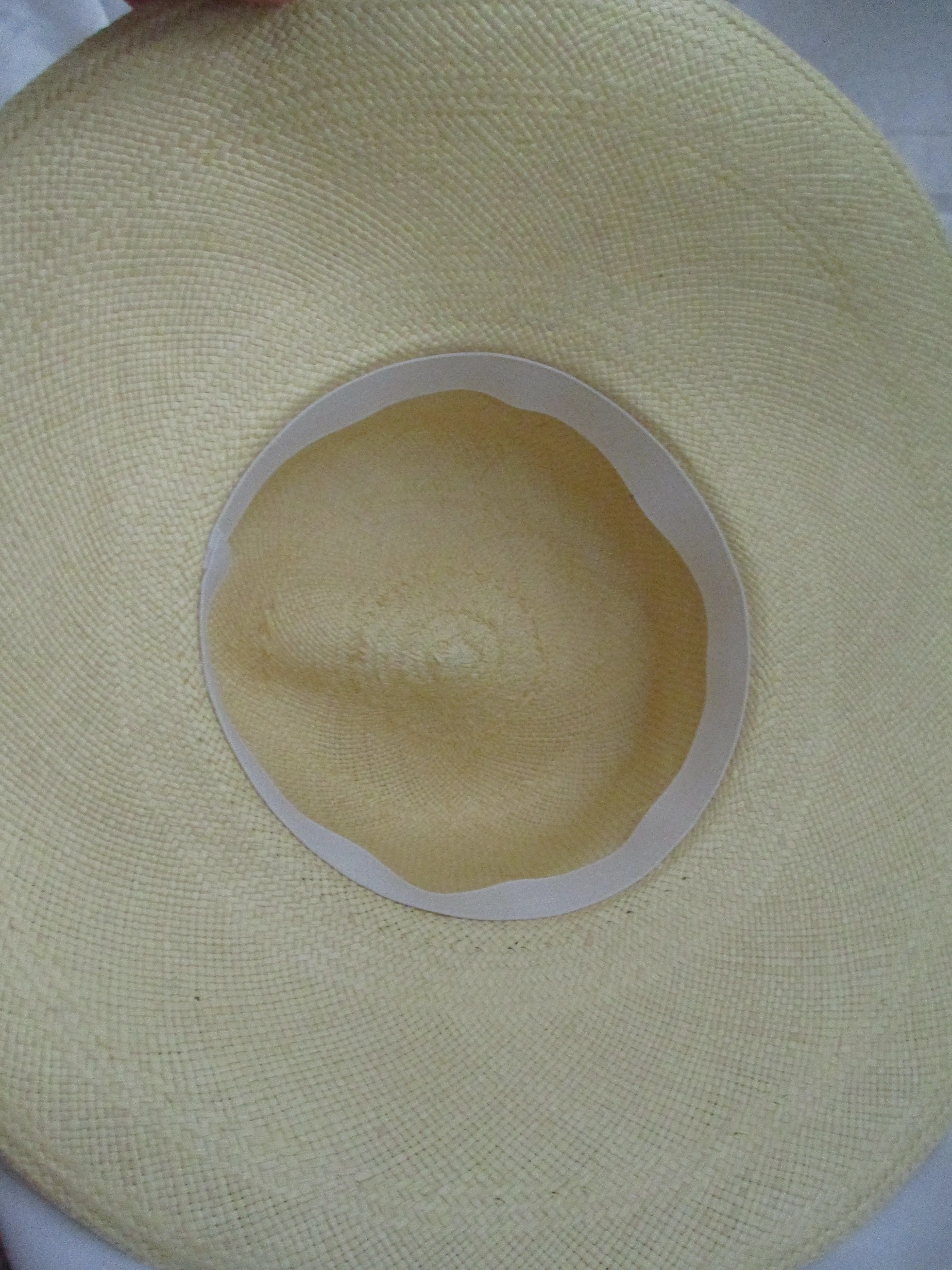 EUC Woven STRAW Sun Hat Wide Brim S Beach Summer Beach Fashion