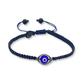 Evil Eye Macrame Bracelet
